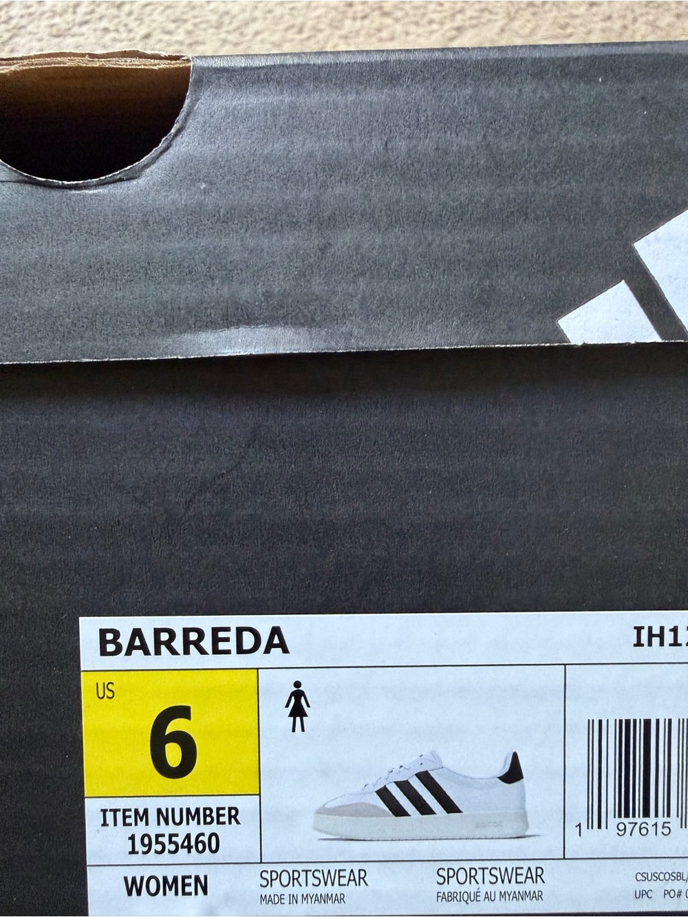 Adidas Barreda NWT Size 6 - Picture 2 of 7